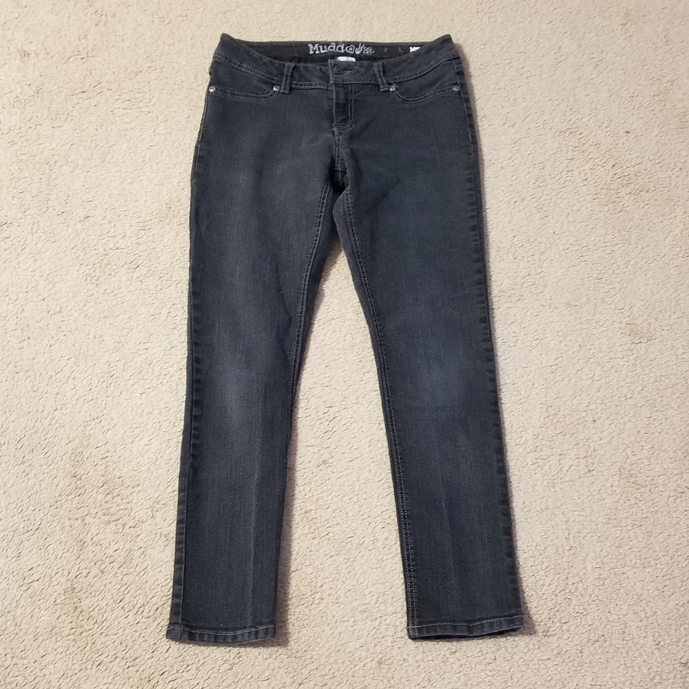 Juniors Legging Style Black Jeans